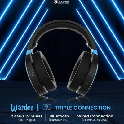 Sades Warden Gaming Headset SA-201 - Black
